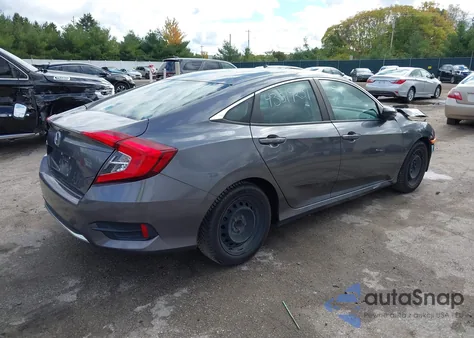 2021 Honda Civic Lx из США, поврежденный, VIN 2HGFC2F60MH512059
